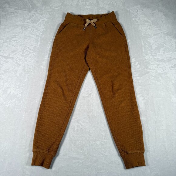Lululemon Jogger Women Size 4 Warm Down Mid-Rise Cotton Blend Gym LW5EHFS